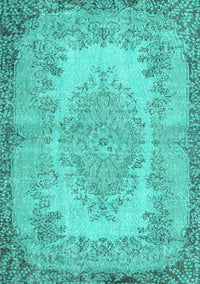 Persian Turquoise Traditional Rug, tr3989turq