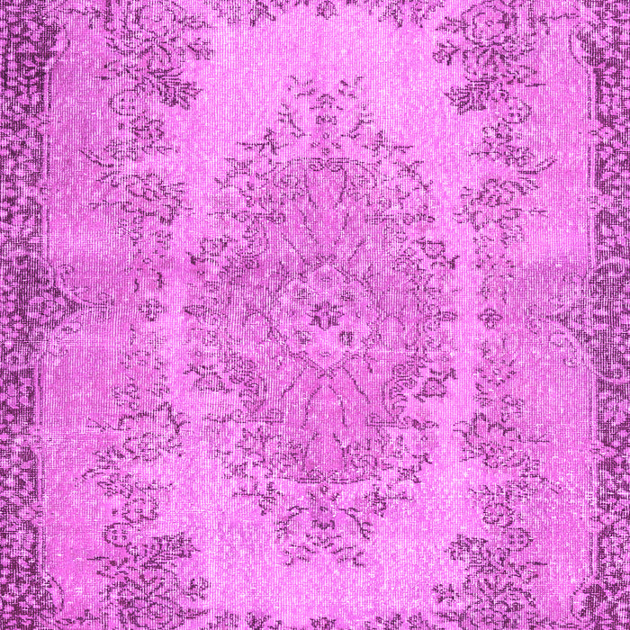 Machine Washable Persian Pink Traditional Rug, wshtr3989pnk