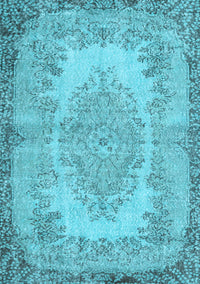 Persian Light Blue Traditional Rug, tr3989lblu