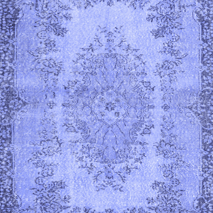 Persian Blue Traditional Rug, tr3989blu