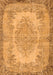 Persian Orange Traditional Rug, tr3989org