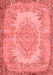 Persian Red Traditional Area Rugs