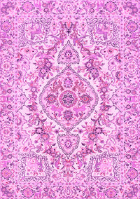 Medallion Pink Traditional Rug, tr398pnk