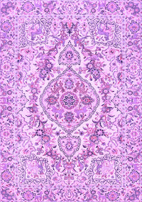 Medallion Purple Traditional Rug, tr398pur