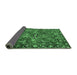 Sideview of Persian Emerald Green Traditional Rug, tr3990emgrn