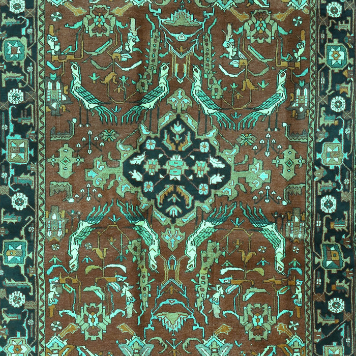 Persian Turquoise Traditional Rug, tr3990turq