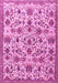 Persian Pink Traditional Rug, tr3991pnk