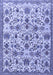 Persian Blue Traditional Rug, tr3991blu