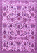 Persian Purple Traditional Rug, tr3991pur