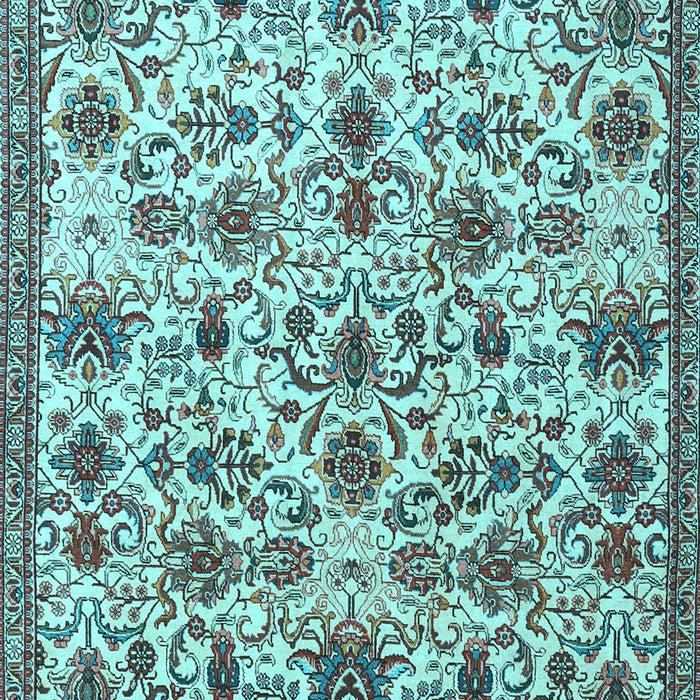 Persian Light Blue Traditional Rug, tr3991lblu