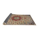 Sideview of Traditional Brown Medallion Rug, tr3992