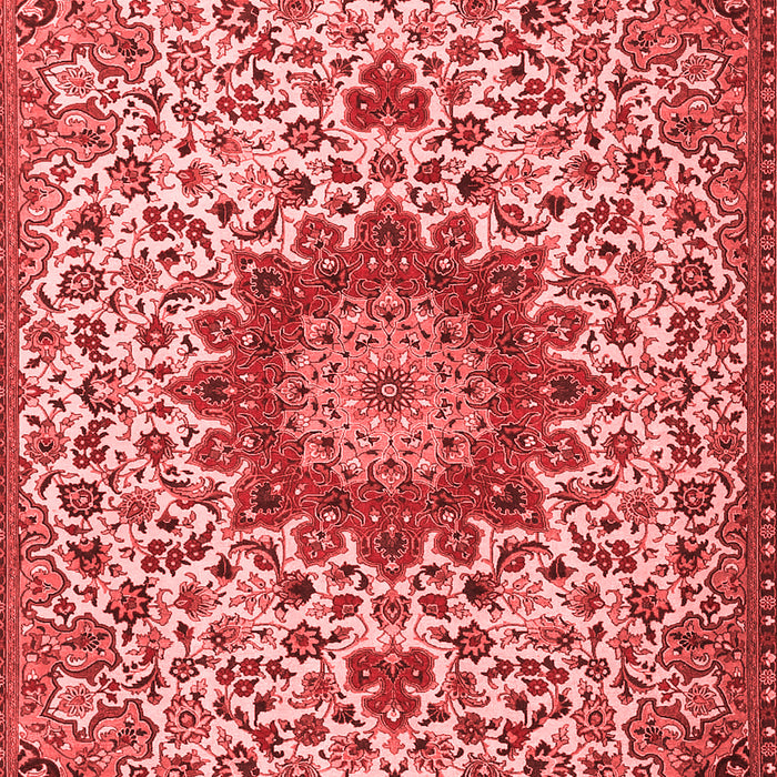 Medallion Red Traditional Area Rugs