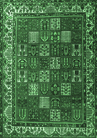 Persian Emerald Green Traditional Rug, tr3993emgrn