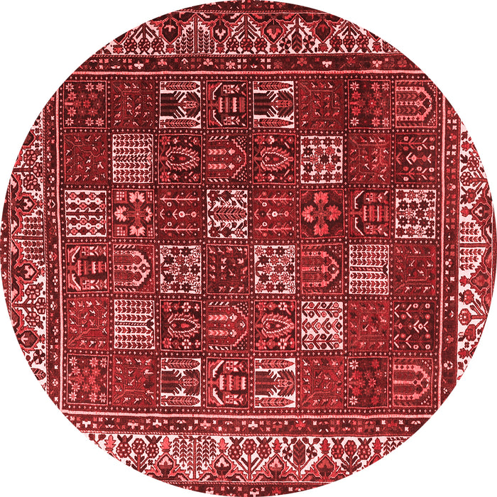 Machine Washable Persian Red Traditional Rug, wshtr3993red