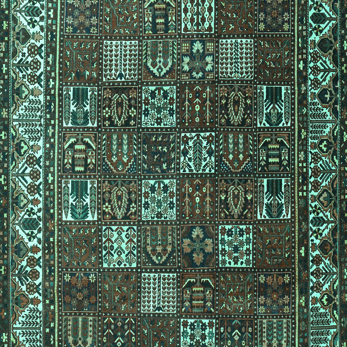 Persian Turquoise Traditional Rug, tr3993turq