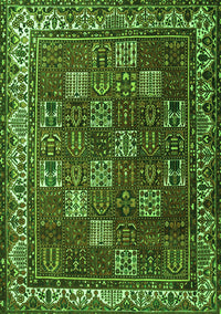 Persian Green Traditional Rug, tr3993grn