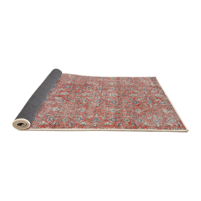 Sideview of Traditional Rose Pink Persian Rug, tr3994