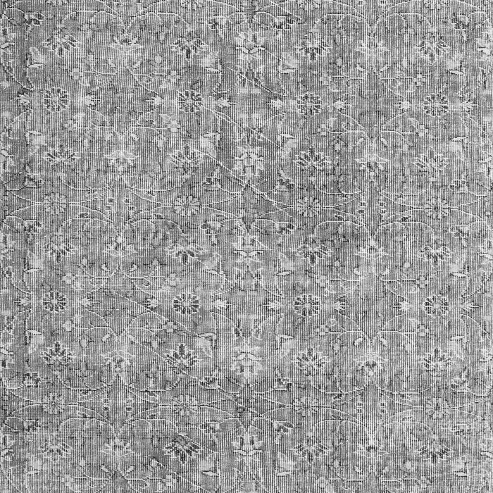 Serging Thickness of Machine Washable Persian Gray Traditional Rug, wshtr3994gry