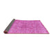 Sideview of Persian Pink Traditional Rug, tr3994pnk