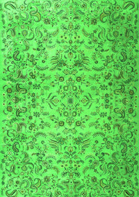 Persian Green Traditional Rug, tr3995grn