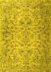 Persian Yellow Traditional Rug, tr3995yw