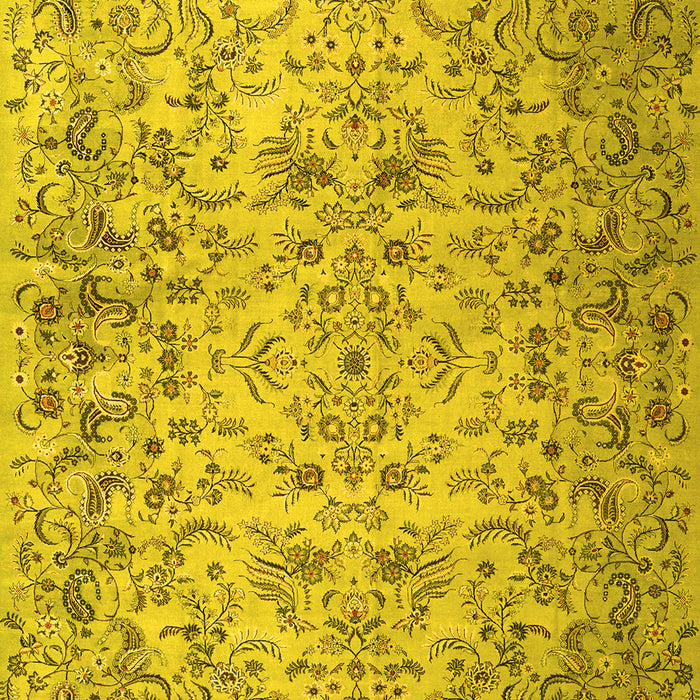 Persian Yellow Traditional Rug, tr3995yw