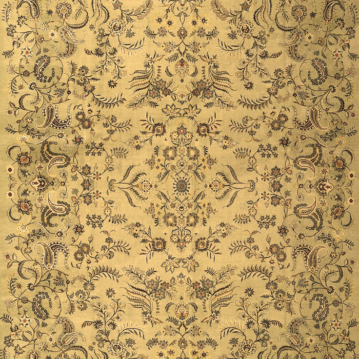 Machine Washable Persian Brown Traditional Rug, wshtr3995brn