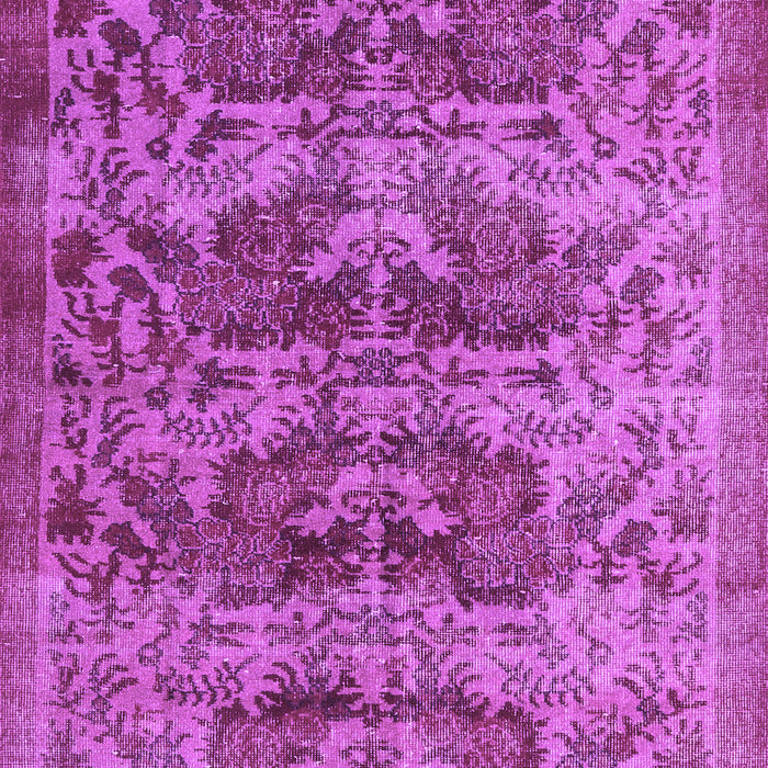 Machine Washable Persian Purple Traditional Area Rugs, wshtr3996pur
