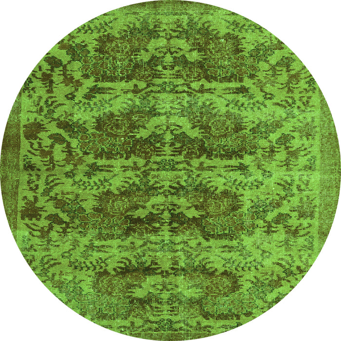 Machine Washable Persian Green Traditional Area Rugs, wshtr3996grn