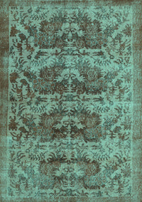 Persian Turquoise Traditional Rug, tr3996turq