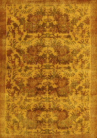 Persian Yellow Traditional Rug, tr3996yw