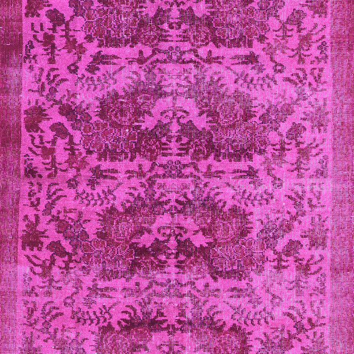 Machine Washable Persian Pink Traditional Rug, wshtr3996pnk