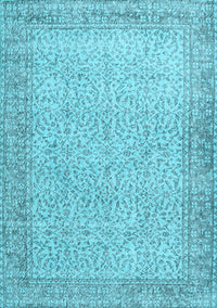 Persian Light Blue Traditional Rug, tr3997lblu