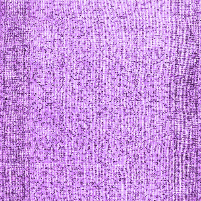 Machine Washable Persian Purple Traditional Area Rugs, wshtr3997pur