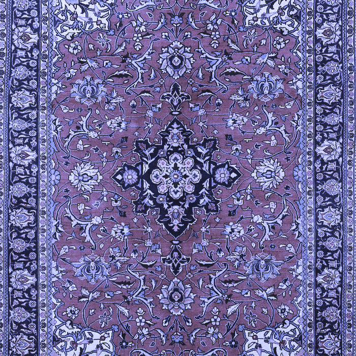 Medallion Blue Traditional Rug, tr3998blu