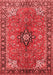 Medallion Red Traditional Area Rugs