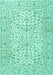 Persian Turquoise Traditional Rug, tr3999turq