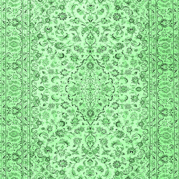 Persian Emerald Green Traditional Rug, tr3999emgrn