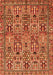 Persian Orange Traditional Rug, tr399org