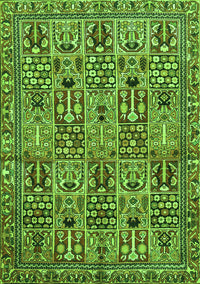 Persian Green Traditional Rug, tr399grn