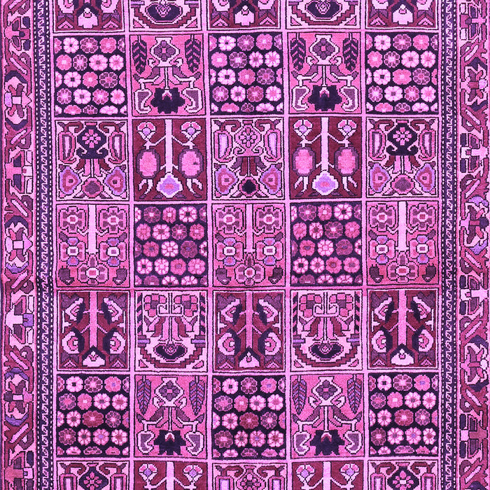 Machine Washable Persian Purple Traditional Area Rugs, wshtr399pur