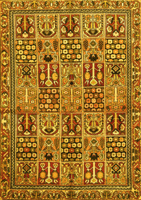 Persian Yellow Traditional Rug, tr399yw