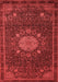 Medallion Red Traditional Area Rugs