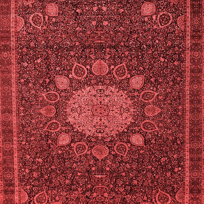Medallion Red Traditional Area Rugs
