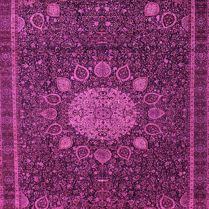 Medallion Pink Traditional Rug, tr39pnk