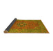 Sideview of Persian Yellow Traditional Rug, tr3yw