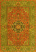 Machine Washable Persian Yellow Traditional Rug, wshtr3yw