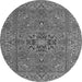 Square Persian Gray Traditional Rug, tr3gry