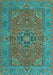 Persian Turquoise Traditional Rug, tr3turq