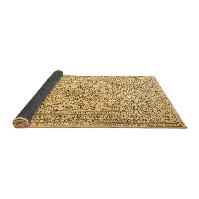 Sideview of Persian Brown Traditional Rug, tr4000brn